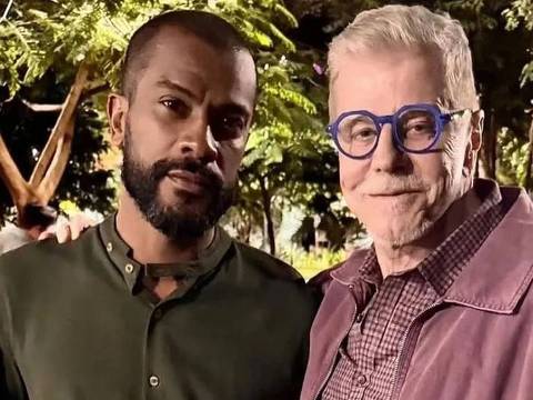 pomni pelada - Samuel de Assis e Miguel Falabella em cena de 'Três Graças'